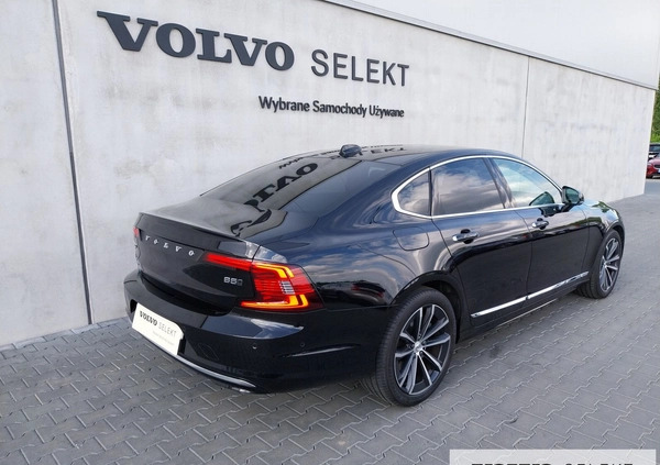 Volvo S90 cena 228400 przebieg: 27565, rok produkcji 2021 z Poznań małe 781